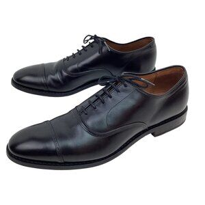 Allen Edmonds Park Avenue Mens 10.5B Leather Oxford Captoe Dress Shoes Black